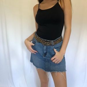 Pacsun Denim mini skirt